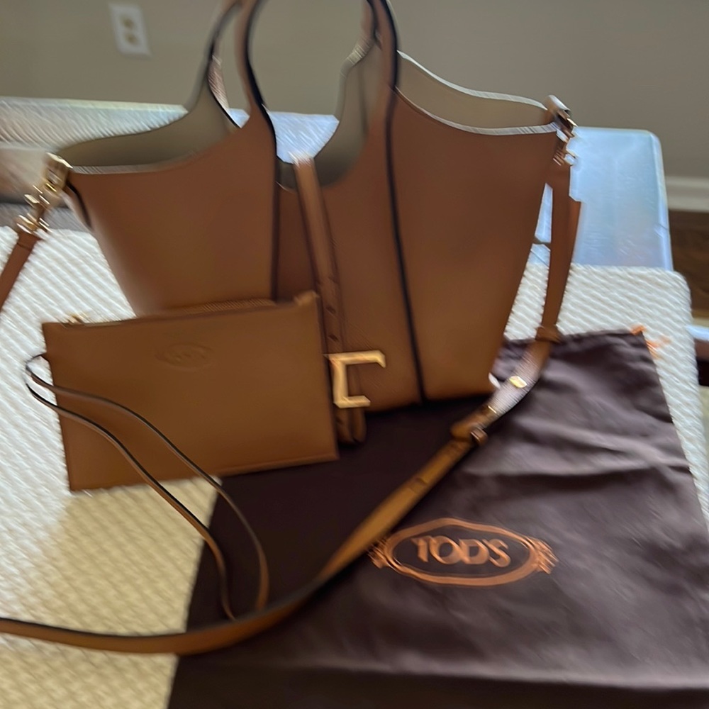 Tods T Timeless Mini Shopper